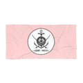 Large Pink Beach Towel