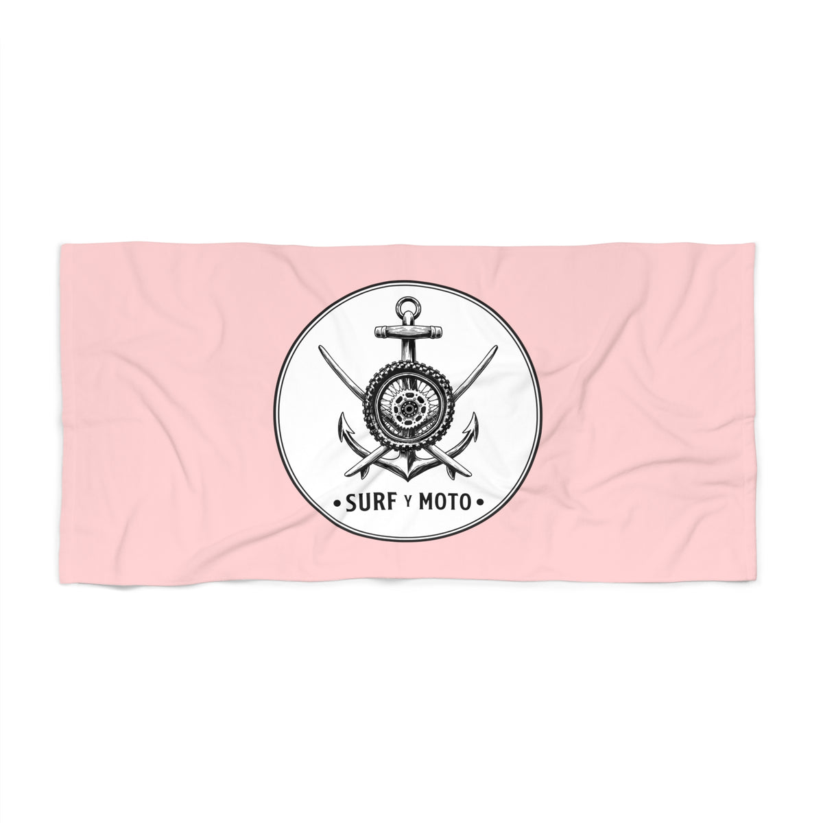Large Pink Beach Towel