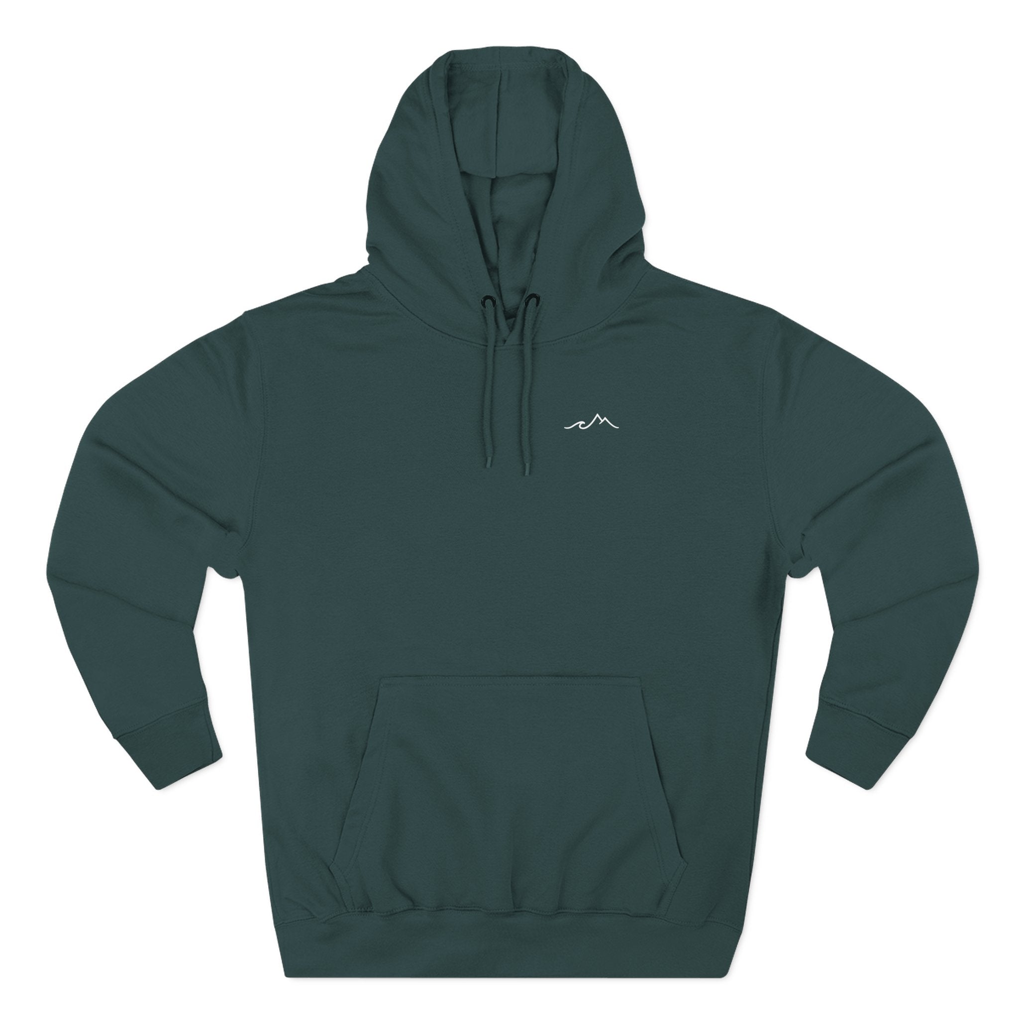The Classic Ventura Hoodie - Black/White