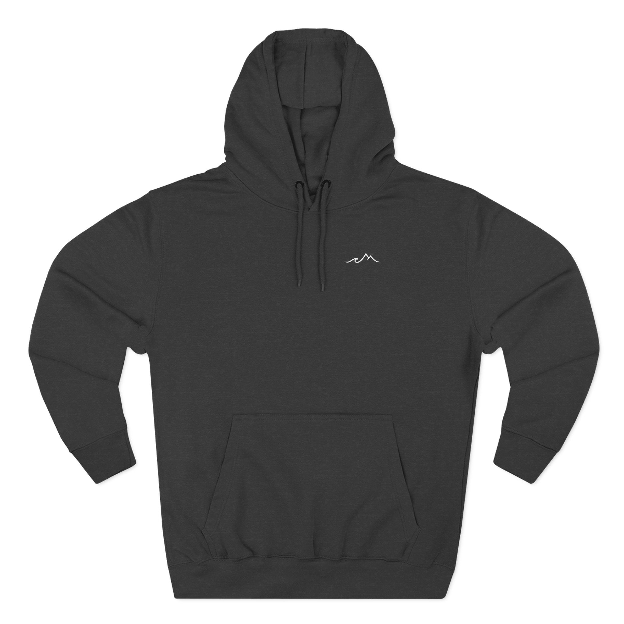 The Classic Ventura Hoodie - Black/White