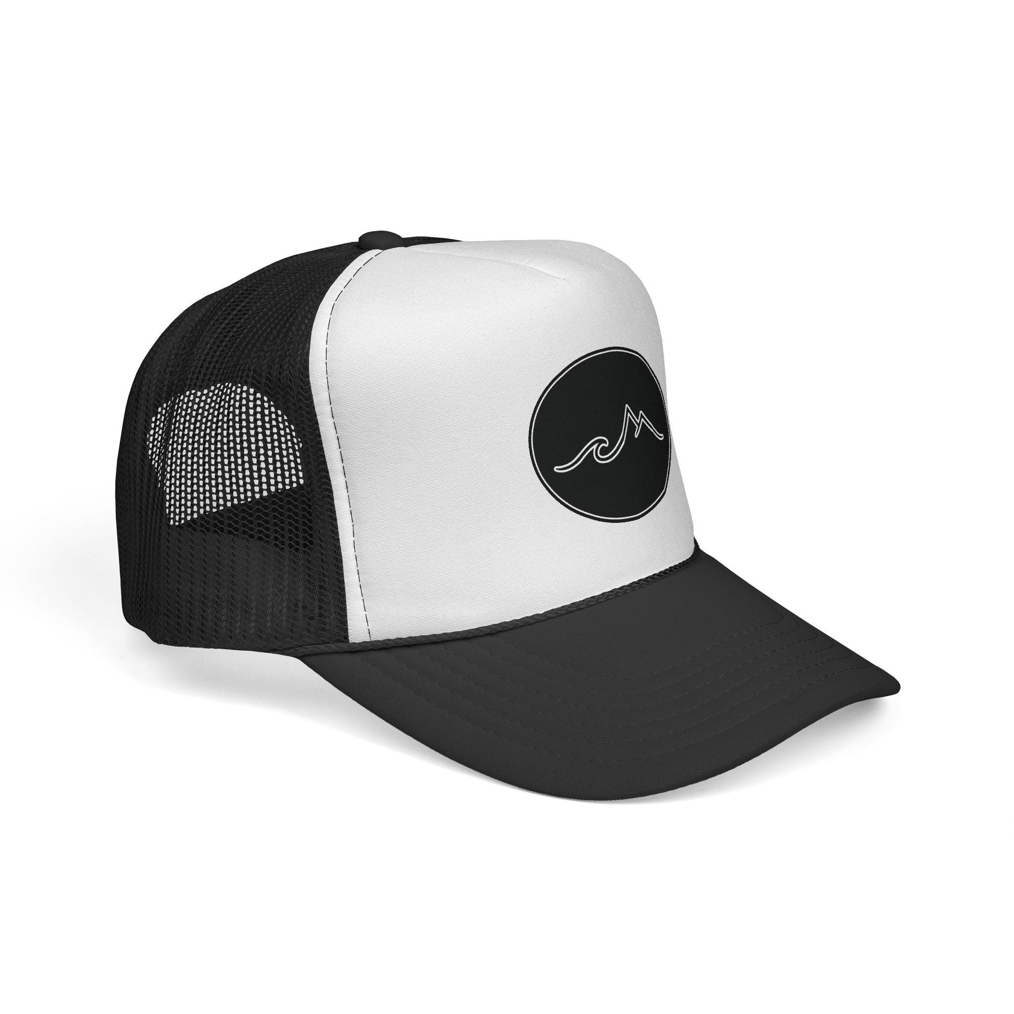Black Foam Trucker Hat